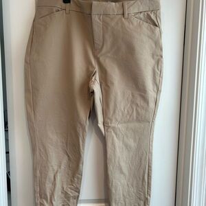 Old Navy Pixie Skinny Pants Khaki Size 20